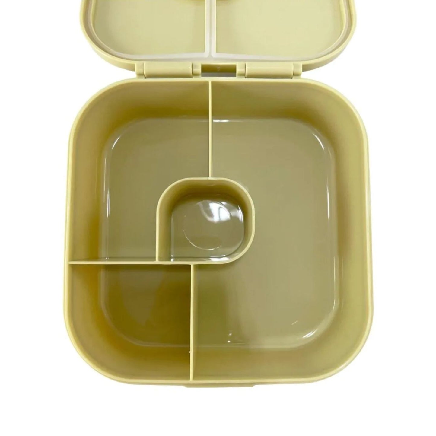 Fiambrera grande Lunchbox Explorer Miniland (1200 ml). Con 4 compartimentos herméticos, libre de BPA y apta para lavavajillas. ¡Ideal para la comida del cole!