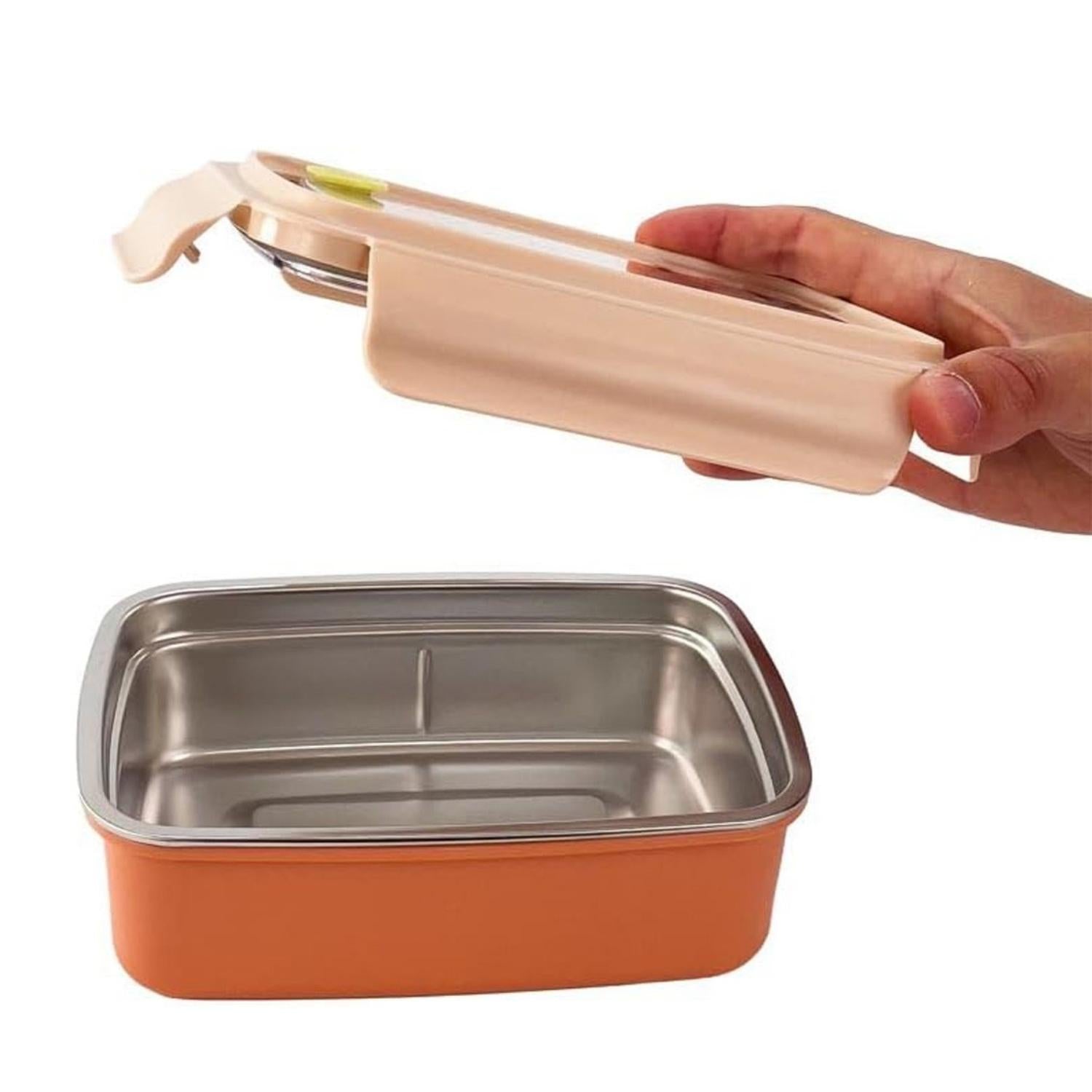 Caja de almuerzo de acero inoxidable Butterfly. Higiénica, ultrarresistente y libre de plásticos/BPA. ¡La fiambrera de mariposas perfecta para el cole!