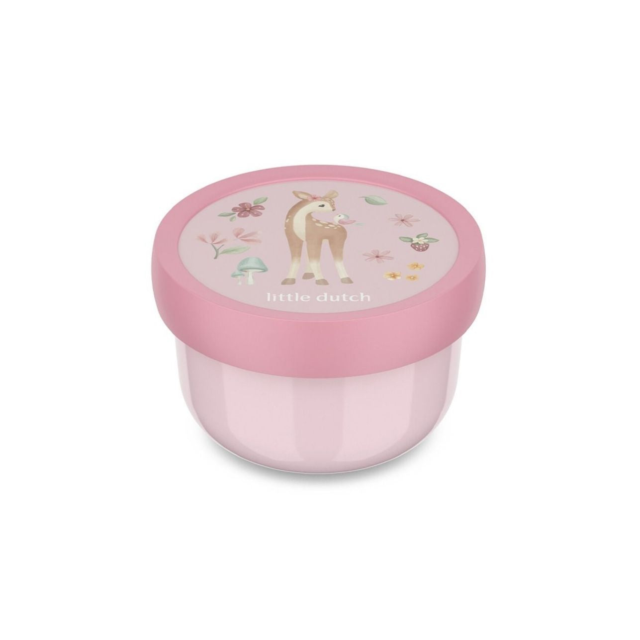 pequeña joya de la colección La granja de Little Dutch x Mepal es perfecta para los snacks saludables de los peques, ya sea para la guarde, el cole o las excursiones. 🧃🍇

Su tamaño es ideal para llevar 1 o 2 piezas de fruta cortadas, viene con un mini tenedor, y lo mejor: ¡es 100% a prueba de fugas! 👌
Ligera, fácil de abrir y cerrar por manos pequeñas, y libre de BPA, es la combinación perfecta entre seguridad, diseño y practicidad.