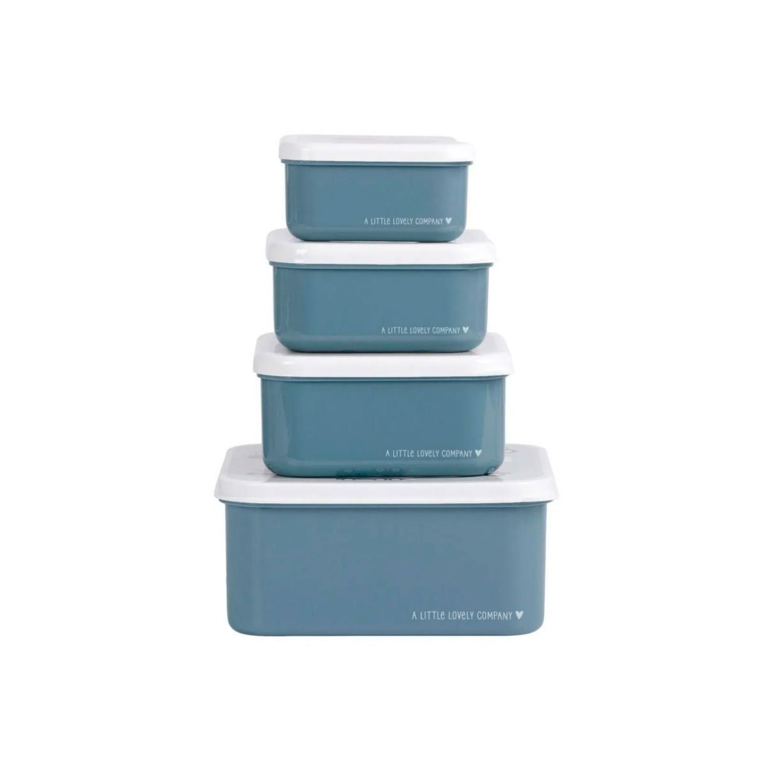 Set de 4 cajas de almuerzo apilables infantiles Coches. Diferentes tamaños, libres de BPA y superprácticas. ¡Ideales para la merienda y el cole!