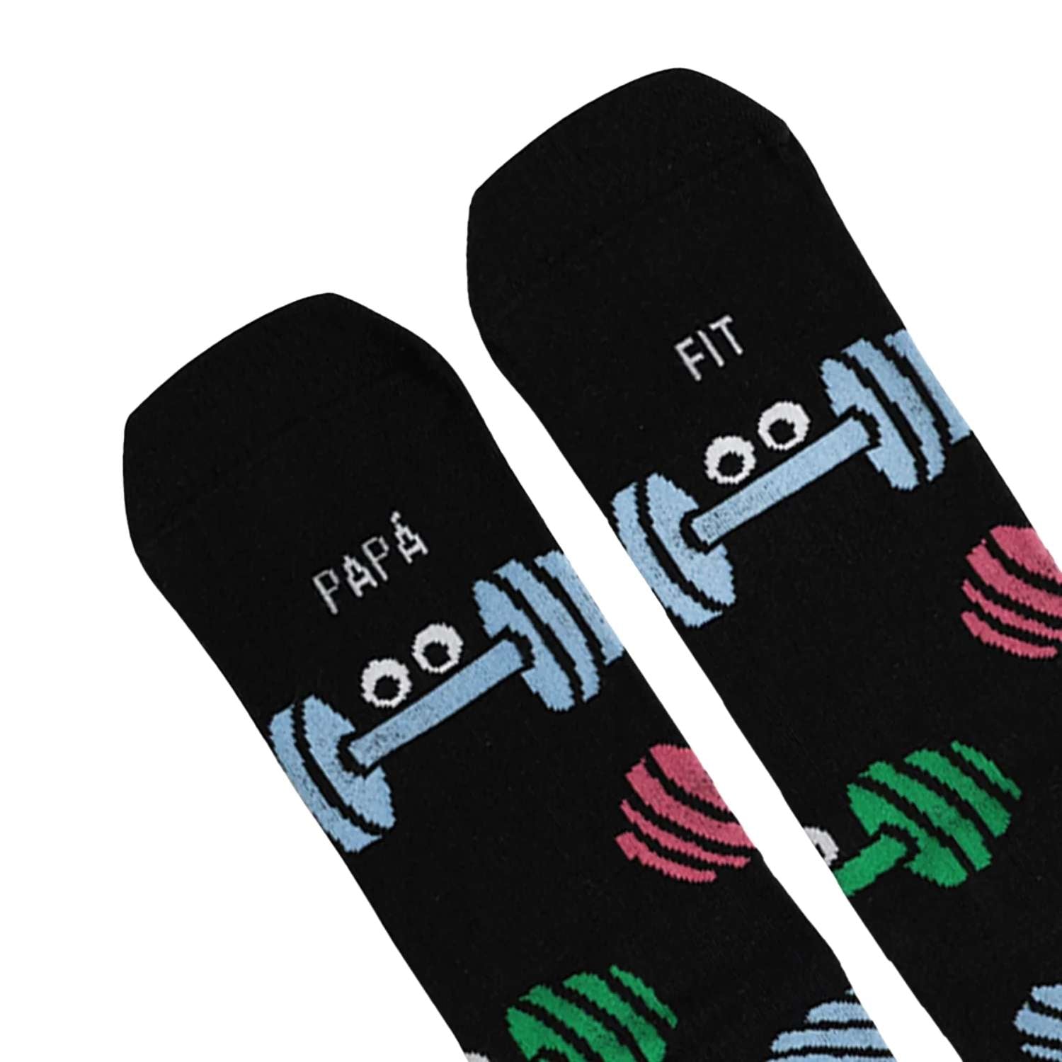Calcetines "Papá FIT" 💪 ¡Para padres de hierro!

🔥 Diseño para Titanes: El mensaje "Papá FIT" está&nbsp;tejido directamente en el algodón, garantizando que no se borre ni pierda intensidad.