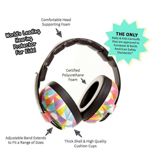 stos cascos protectores son la herramienta perfecta para una crianza consciente que busca integrar a los peques en la vida social y cultural de forma segura. Su diseño ligero y su ajuste suave permiten que el niño se sienta tranquilo y protegido en entornos que, de otro modo, podrían resultarle estresantes o perjudiciales, asegurando que su única preocupación sea disfrutar del momento en familia.

Características Principales:

Edad Recomendada: Apto para niños y niñas a partir de los 3 años.

Aislamiento Ac