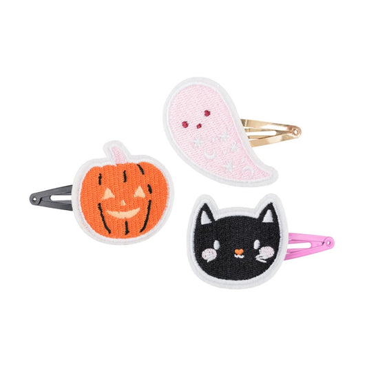 🦇 Clips para el pelo Halloween – Pack de 3 unidades
Incluye: 3 clips para el pelo (1 de cada diseño)
Colores: Surtidos