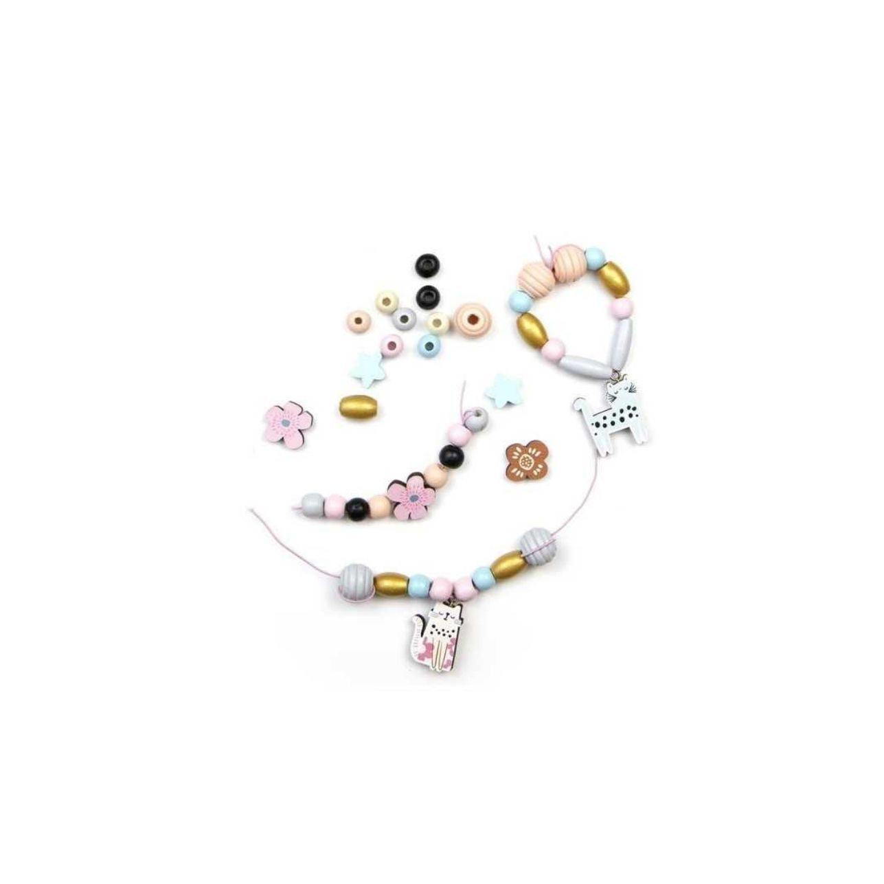 Cofre de Madera con Perlas – Gato 🐱 – Sycomore
Edad recomendada: A partir de 4 años
Dimensiones: —
Piezas: 210 perlas + 3 metros de hilo + bolsita de tela