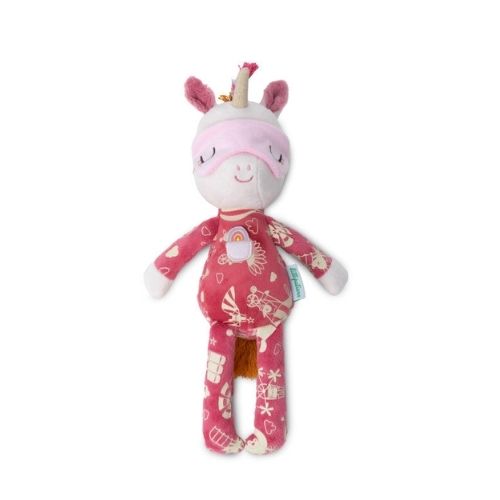 ¡Dale a tu pequeño los sueños más mágicos junto a Lena, el amiguito que brilla la noche! Este adorable peluche de apego con forma de unicornio no solo es extra suave, sino que su pijama luminiscente transforma la hora de dormir en un espectáculo encantador. ¡Buenas noches y dulces sueños garantizados!