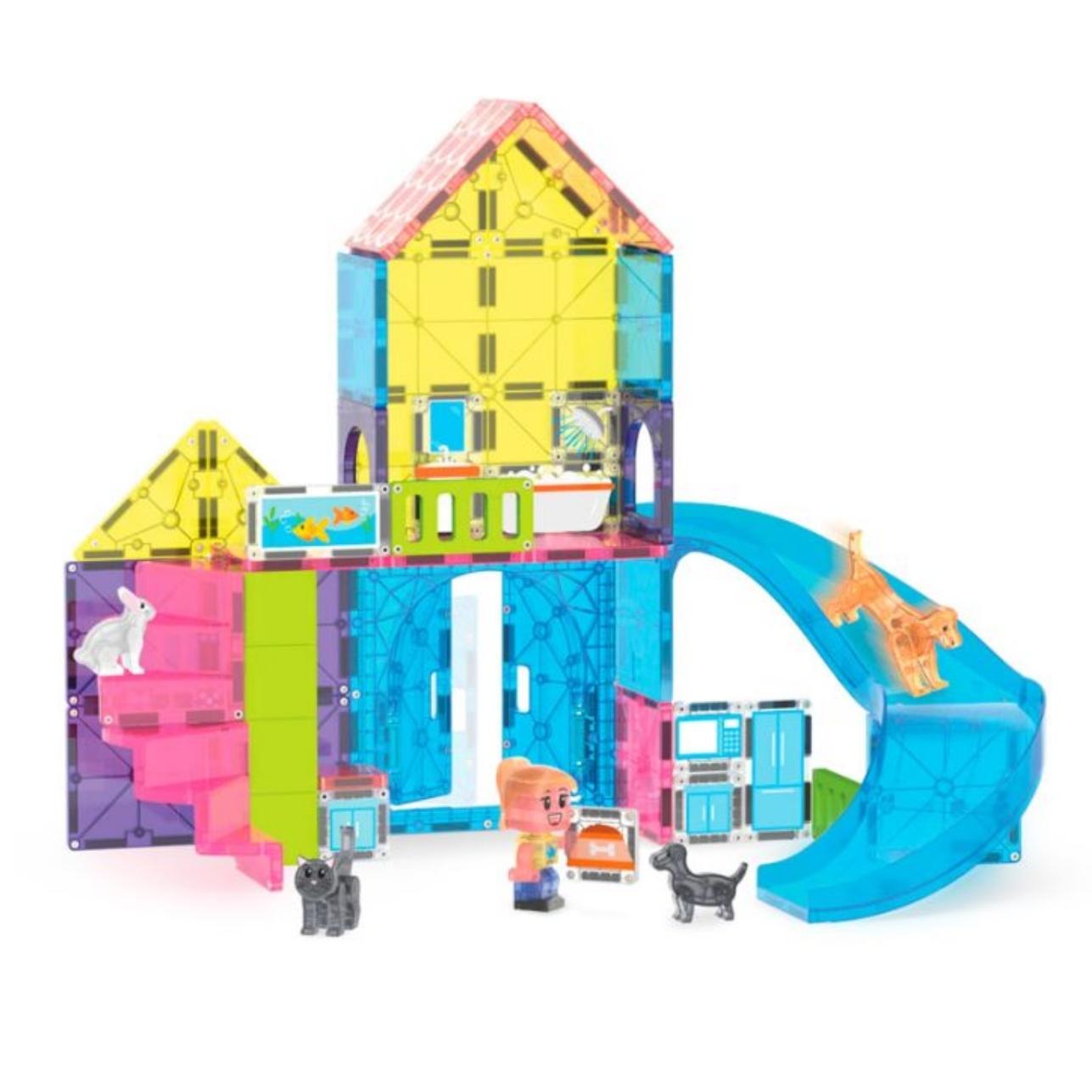 🐶 Juguete Magnético Pet Playhouse – Magna-Tiles® | El paraíso de las mascotas

🔸 50 piezas magnéticas para construir y jugar sin límites
🔸 4 adorables figuras de mascotas + cuidador Mix &amp; Match
🔸 Puertas dobles, pieza deslizante y cubos microMAGS
🔸 Juego simbólico que fomenta empatía, lenguaje y creatividad
🔸 Compatible con todos los sets Magna-Tiles® y principales marcas del mercado&nbsp;