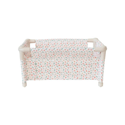 Cuna de viaje desmontable para muñecas Monnëka. Ligera, desenfundable, con almohada y bolsa de transporte. Cumple normativa EN71 y marcado CE. ¡Cómprala ya!