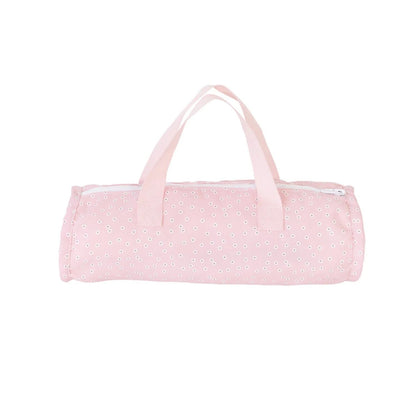 Cuna de viaje desmontable para muñecas Monnëka. Ligera, desenfundable, con almohada y bolsa de transporte. Cumple normativa EN71 y marcado CE. ¡Cómprala ya!