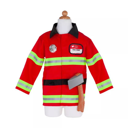 Convierte a los más pequeños en los héroes de la ciudad con el Disfraz de Bombero o Bombera con accesorios para 5-6 años. Este conjunto completo está diseñado para estimular la imaginación y la creatividad de niños y niñas, permitiéndoles recrear emocionantes rescates y situaciones de emergencia en un entorno seguro y divertido.
