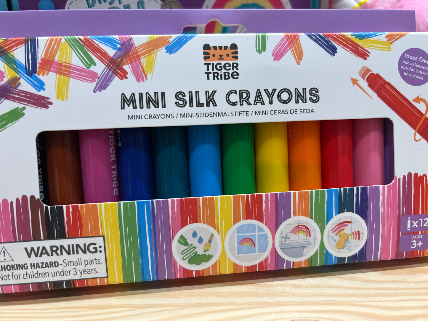 Mini Silk Crayons Tiger Tribe