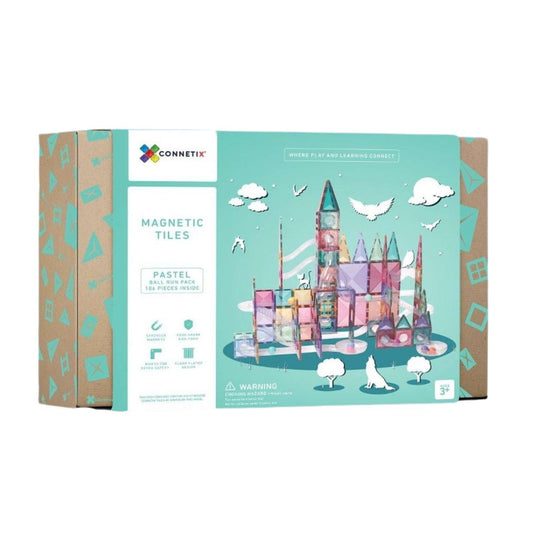 El&nbsp;Pack de Tobogán Connetix de 106 piezas es el set de ingeniería y construcción magnética más avanzado. Con nuevos componentes y suaves tonos pastel, desafía la gravedad y fomenta el pensamiento lógico desde los 3 años.


106 Piezas Únicas: Incluye piezas Novedosas (Espiral, X, Doble Tazón) para recorridos de canicas sofisticados y giros inesperados.

Exploración STEM: El juego ideal para aprender sobre la gravedad, el movimiento y desarrollar habilidades de ingeniería.

Tonos Pastel Exclusivos: Diseñ