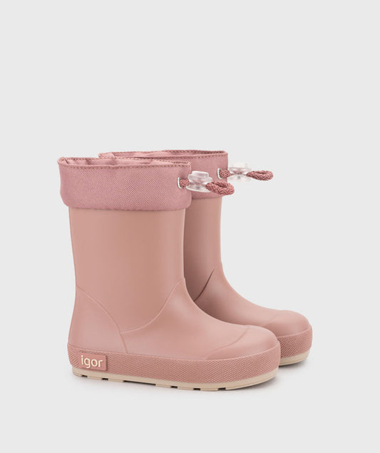 Bota de agua barefoot YOGI Rosa cuello