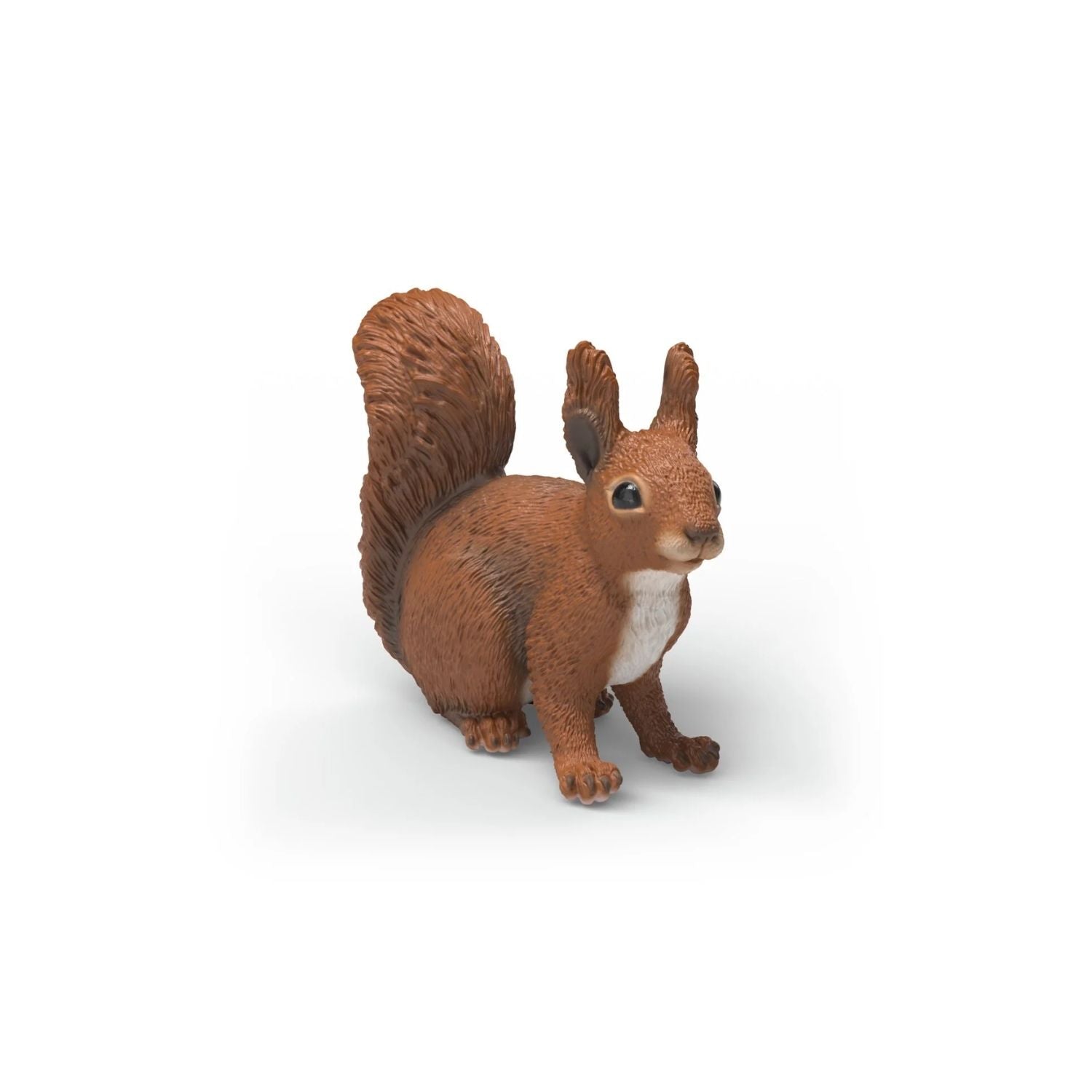 Compra la figura de Ardilla de Schleich®, el animalito más ágil y realista para niños de 3 a 8 años. ¡Fomenta el juego creativo y educativo con calidad premium!

Ardilla Edad recomendada 3-8 Dimensiones 4,8 x 2,25 x 4,02cm Descripción ¡Como un rayo! La ardilla corre por el suelo del bosque tan deprisa que sólo puedes verla de reojo. Salta decididamente sobre el tronco del avellano y luego más arriba, entre las ramas. ¡Aquí están las deliciosas nueces! Se apresura a coger un fruto de la rama y baja del árbol