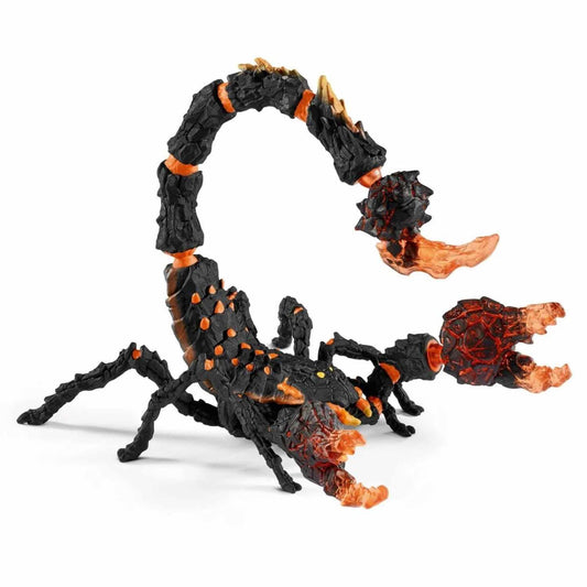 Compra el Escorpión de lava de Schleich® Eldrador, el guerrero de fuego más letal para niños de 7 a 12 años. ¡Aprovecha el 3x2 y completa tu colección!

ESCORPIÓN DE LAVA Edad recomendada 7-12 Dimensiones 20,5 x 13,5 x 14 cm Descripción Extremadamente peligroso – y muy paciente: el escorpión de lava acecha bien escondido en las rocas escarpadas del Mundo de Lava y espera a su víctima. Está preparado para atacar en todo momento. Su armazón es de roca de lava dura y fría pero en su interior hierve lava líquid