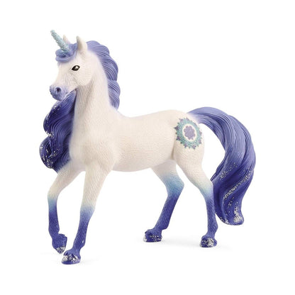 Figura Unicornio Mandala Semental – Schleich® BAYALA® 🦄
Edad recomendada: 5 a 12 años
Dimensiones: 14 x 4 x 13 cm
Incluye: 1 figura