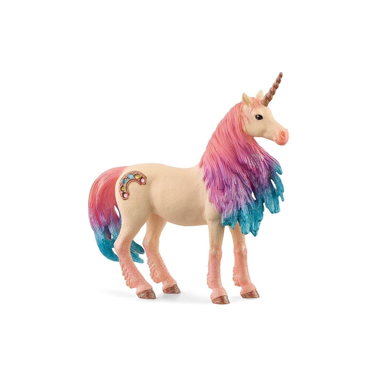 Figura Yegua Unicornio Marshmallow – Schleich® BAYALA® 🦄
Edad recomendada: 5 a 12 años
Dimensiones: 13 x 3,5 x 12,5 cm
Incluye: 1 figura