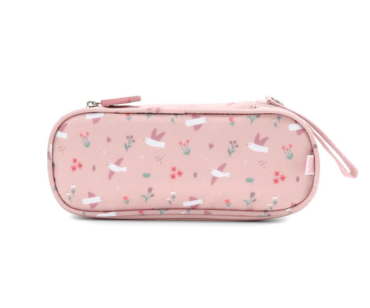 Compra la Funda Almuerzo Térmica Blossom birds de Tutete personalizable. Bolsa térmica infantil ecológica, impermeable y perfecta para el colegio.