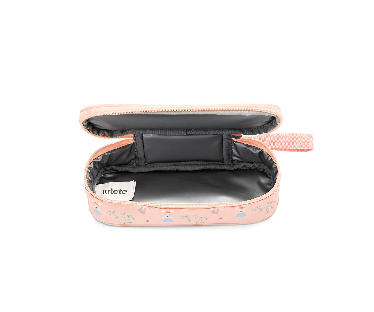 Compra la Funda Almuerzo Térmica Mouse fairies de Tutete personalizable. Bolsa térmica infantil ecológica, impermeable y perfecta para el colegio.