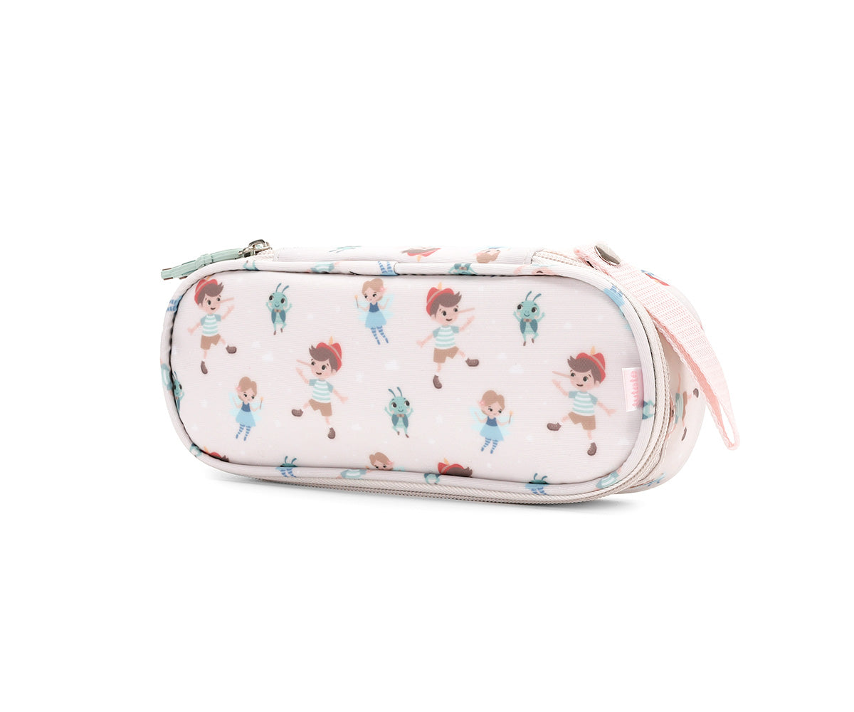 Compra la Funda Almuerzo Térmica Wooden Boy de Tutete personalizable. Bolsa térmica infantil ecológica, impermeable y perfecta para el colegio.