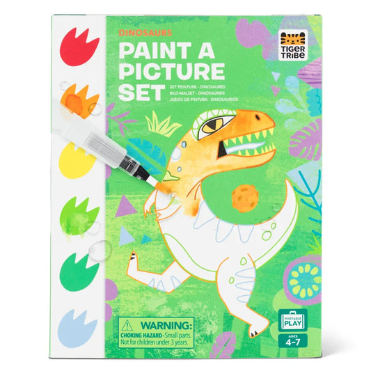 Dale vida a la imaginación de tus hijos con nuestro Set de Láminas Acuarela de Viaje - Dinosaurios. Este fabuloso set está diseñado para niños de 4 a 7 años y es la introducción perfecta al mundo de la pintura.

