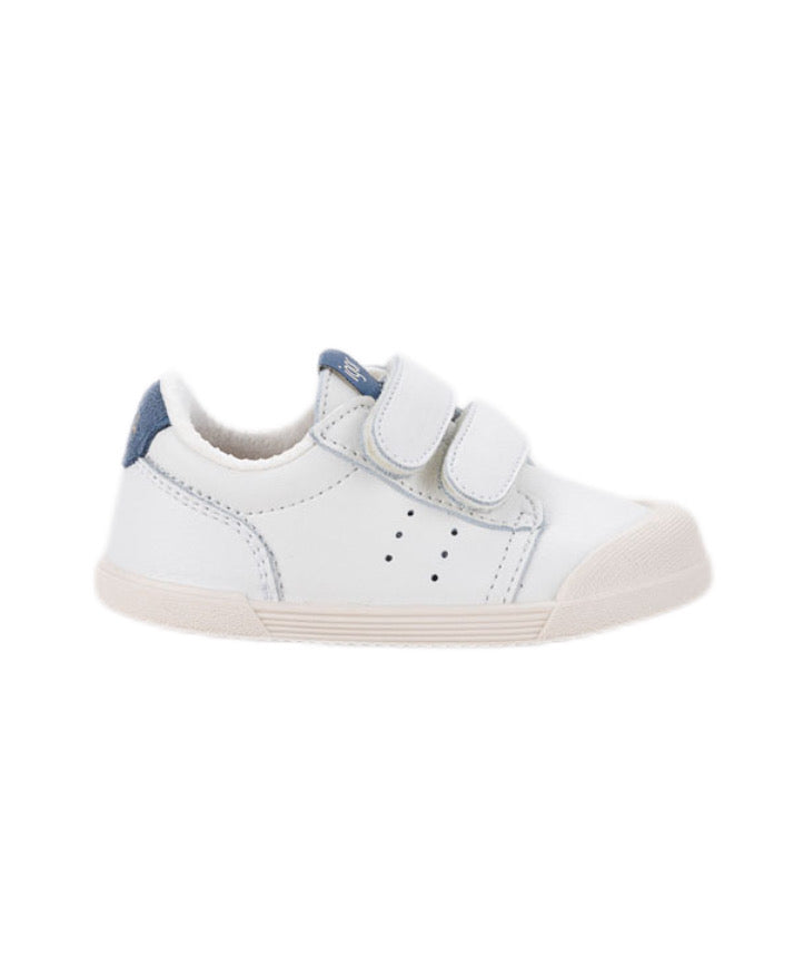 ZAPATILLA ESCOLAR Colegial BLANCO RESPETUOSO TENNIS JEANS BLANCO IGOR CALZADO BAREFOOT VUELTA AL COLE 