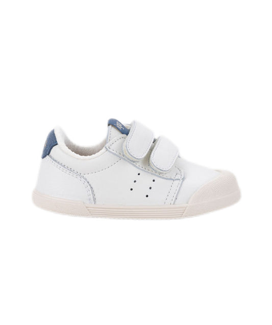 ZAPATILLA ESCOLAR Colegial BLANCO RESPETUOSO TENNIS JEANS BLANCO IGOR CALZADO BAREFOOT VUELTA AL COLE 