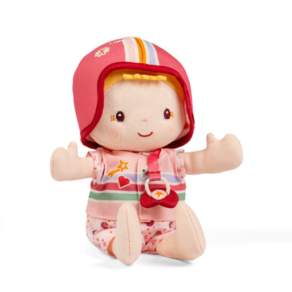 Muñeca de tela Lena y asiento de bicicleta
LILLIPUTIENS