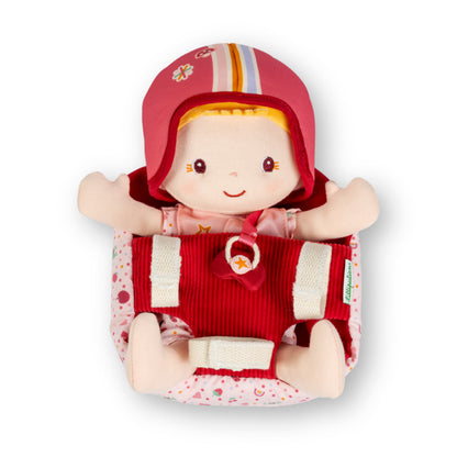 Muñeca de tela Lena y asiento de bicicleta
LILLIPUTIENS