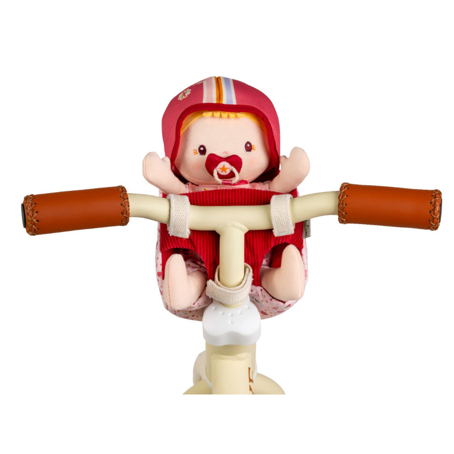 Muñeca de tela Lena y asiento de bicicleta
LILLIPUTIENS