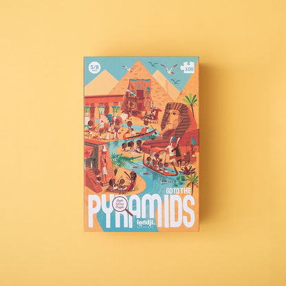 Puzzle Busca y Encuentra: Go to the Pyramids Londji