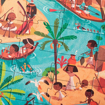 Puzzle Busca y Encuentra: Go to the Pyramids Londji