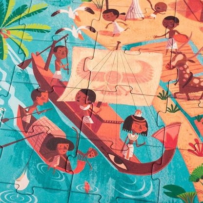 Puzzle Busca y Encuentra: Go to the Pyramids Londji