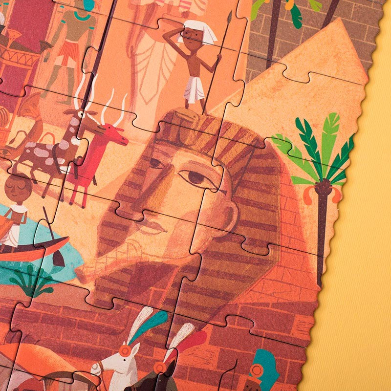 Puzzle Busca y Encuentra: Go to the Pyramids Londji