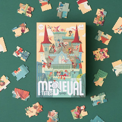 Puzzle Busca y Encuentra: Go to the Medieval  times Londji