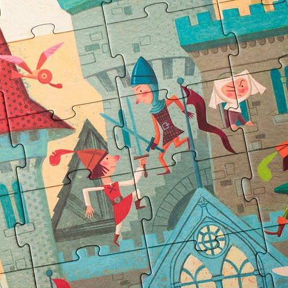 Puzzle Busca y Encuentra: Go to the Medieval  times Londji