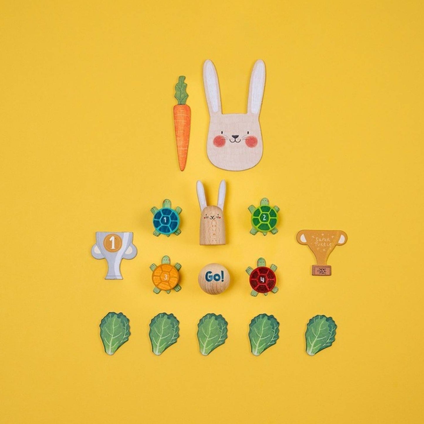 Prepárate para una emocionante aventura donde la velocidad no lo es todo. Con&nbsp;Ready Steady Go! de Londji, la clásica fábula de la liebre y la tortuga cobra vida en un juego cooperativo que enseña el verdadero valor del trabajo en equipo. ¿Creías que la liebre siempre gana? ¡Sorpresa! Tus peques descubrirán que la paciencia, la ayuda mutua y una buena estrategia son la clave para cruzar la meta.