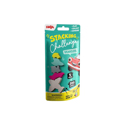 Stacking Challenge Vehicles de Haba: un juego de equilibrio con 300 retos de apilado. Mejora la destreza y precisión. ¡Ideal para llevar a todas partes! Cómpralo en www.manodesantaoficial.es