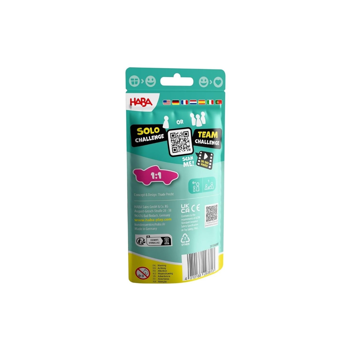 Stacking Challenge Vehicles de Haba: un juego de equilibrio con 300 retos de apilado. Mejora la destreza y precisión. ¡Ideal para llevar a todas partes! Cómpralo en www.manodesantaoficial.es