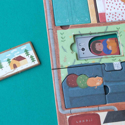 Compra Family Game - HIDE &amp; SEEK: el juego de mesa del escondite para 3 a 6 jugadores desde 5 años. Fabricado en Barcelona con materiales sostenibles.