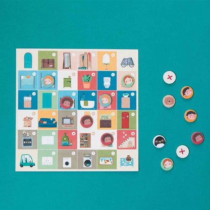 Compra Family Game - HIDE &amp; SEEK: el juego de mesa del escondite para 3 a 6 jugadores desde 5 años. Fabricado en Barcelona con materiales sostenibles.