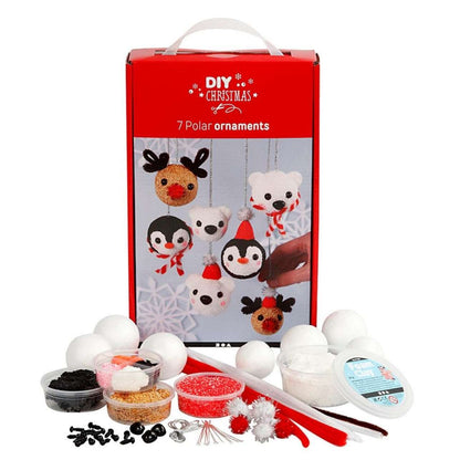 Kit DIY Bolas Navideñas – Animalitos Polares 🐧

Edad recomendada: A partir de 5 años
Piezas: Múltiples materiales incluidos (ver detalle)