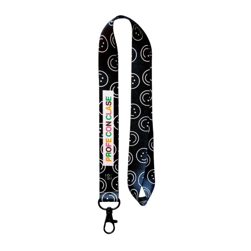 Lanyard Profe con clase cuelgallaves cuelgamovil para profes