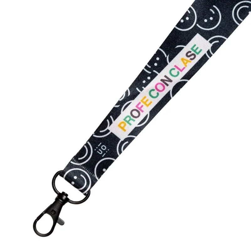 Lanyard Profe con clase cuelgallaves cuelgamovil para profes