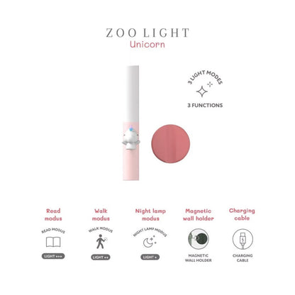 Luz Nocturna Unicornio 3 en 1 (Portátil y Recargable)

Esta mágica&nbsp;luz nocturna con forma de unicornio ofrece seguridad, confort y diversión. Su diseño inteligente&nbsp;adapta a las necesidades de tu hijo, siendo la compañera perfecta para el descanso y el juego nocturno.
