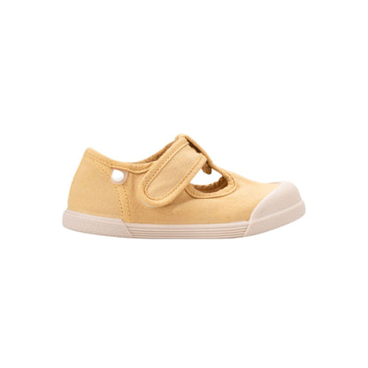 Zapatilla de lona de estilo pepito 100% algodón, de concepto barefoot, cero drop, flexible, blandita y con plantilla extraíble. ¡Y qué color tan bonito este verde agua!