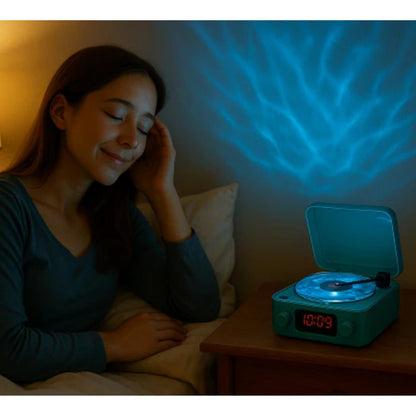 Redescubre la desconexión con el&nbsp;Magic Wave, el altavoz que une el encanto de un tocadiscos clásico con la tecnología moderna de bienestar. Es mucho más que un reproductor: es una herramienta diseñada para recargar tus pilas mentales y emocionales.