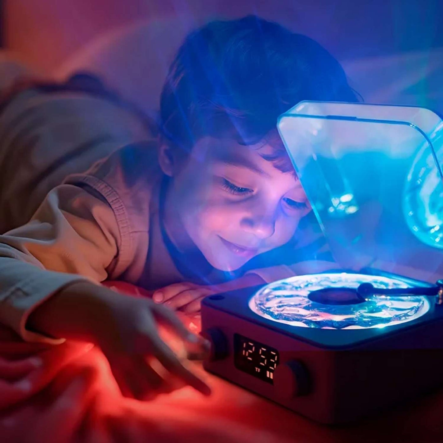 🎵 MAGIC WAVE: Altavoz Sensorial con Diseño Vintage y Bienestar

Experiencia Multisensorial: Fusión de sonido de alta fidelidad, luces ambientales y estética retro para crear calma total.

Versatilidad Tecnológica: Conexión Bluetooth, reloj digital, sonidos de la naturaleza y batería recargable de larga duración.

Regalo de Bienestar: El refugio perfecto para adolescentes y adultos que buscan meditar, dormir mejor o decorar con estilo.