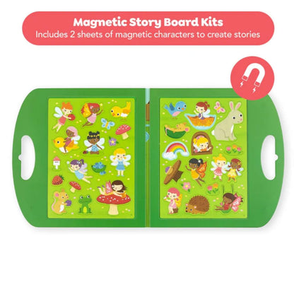 ¡Los viajes son mucho más amenos con este molón Magna Carry! Un maletín magnético con una escena magnética desplegable e imanes temáticos deliciosamente ilustrada.

¡Jugar será una aventura diferente cada vez! Después, ¡se divertirán&nbsp; encajando las piezas magnéticas en la hoja!

Magna carry fomenta el juego independiente y ayuda a desarrollar la imaginación y las habilidades motoras finas. Incluye 2 hojas de imanes súper portátiles para llevar a donde quieras.
