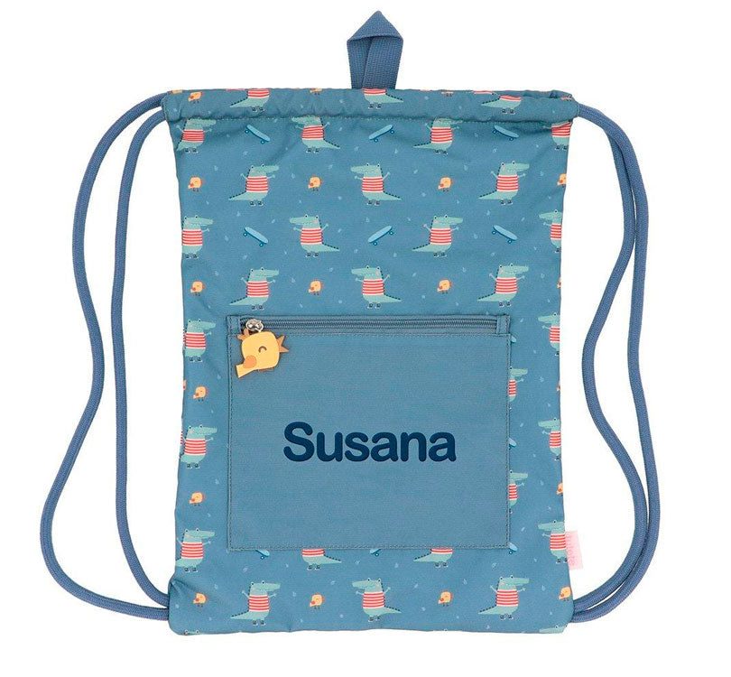 Mochila tipo saco infantil sale