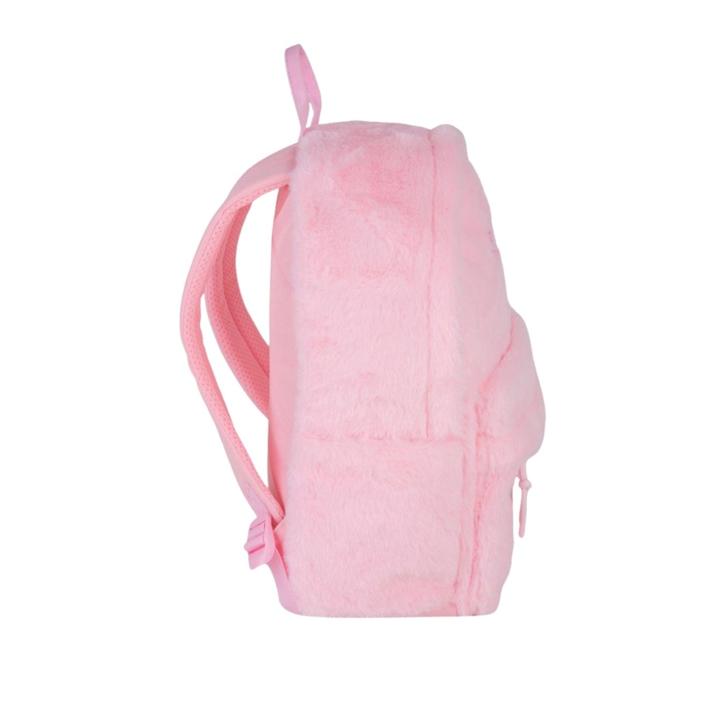 mochila grande Stitch Pink Fluffy de CoolPack! Diseñada para destacar, combina un encantador acabado estilo peluche súper suave con la resistencia y espacio que exigen los cursos escolares. Cuenta con compartimentos de gran tamaño con capacidad para formatos A4, bolsillos organizadores y tirantes ergonómicos acolchados que protegen la espalda y distribuyen el peso a la perfección. La combinación ideal de estilo cute, durabilidad y espacio para primaria o secundaria.